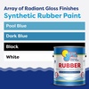 image:imageIn The Swim Synthetic RubberBase Pool Paint  Dark Blue 1 GallonPool Blue