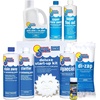 image:imageIn The Swim Well Water Swimming Pool Complete StartUp Kit  35k Gallons  Opening Chemical Kit Advanced Metal Stain Phosphate amp Cloudy Water ControlHigh Metals
