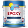 image:imageIn The Swim White Epoxy Swimming Pool Paint  2 Gallons  EpoxyBase High Gloss Swimming Pool Paint  Long Lasting Stain ResistantDark Blue