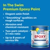image:imageIn The Swim White Epoxy Swimming Pool Paint  2 Gallons  EpoxyBase High Gloss Swimming Pool Paint  Long Lasting Stain ResistantDark Blue