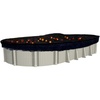 image:imageIn The Swim 24 Round Leaf Net Cover for Above Ground Swimming Pools  Removes Leaves Sticks and Small Debris From Your Winter CoverOval