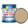 image:imageIn The Swim Patio and Deck Paint  Buff Tan  1 Gallon  Water Based Acrylic Coating  For Sprayed Patterned or Bare Concrete SurfacesBuff Tan