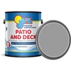image:imageIn The Swim Patio and Deck Paint  Buff Tan  1 Gallon  Water Based Acrylic Coating  For Sprayed Patterned or Bare Concrete SurfacesGranite