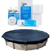image:imageIn The Swim Pool Closing Bundle  Round Cover and Closing Chemical Kit  21 Round Economy Pool Cover and 15K Gallon Winter Closing Kit