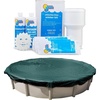 image:imageIn The Swim Pool Closing Bundle  Round Cover and Closing Chemical Kit  28 Round Polar Plus Pool Cover and 35K Gallon Winter Closing Kit