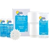 image:imageIn The Swim Saltwater Pool Closing Kit  Up to 35000 Gallons  Winterizing Chemicals for InGround Pools  Includes ChlorineFree Shock Oxidizer Winter Algaecide and Stain AwayBasic