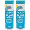 image:imageIn The Swim Spa amp Hot Tub Care ChlorineFree ShockOxidizer  2 Pounds  Eliminates Chloramines Reduces Odors and Improves Water Clarity2Pack