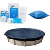 image:imageIn The Swim Swimming Pool Winterization Bundle  Includes a 21 Round Economy Swimming Pool Winter Cover 15k Gallon Pool Winter Closing Kit and 4x4 Air Pillow
