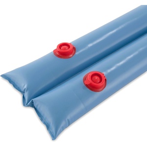 image:imageIn The Swim 10 Double Chamber Blue Water Tube  12Pack  Extra Durable Winter Pool Cover Weights for Maximum Protection and Secure FitSingle