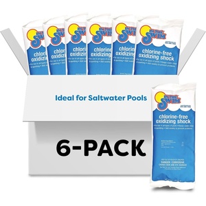image:imageIn The Swim ChlorineFree Pool Shock  6 x 1 Pound Bags  Quick Dissolving FastActing ShockOxidizer for Swimming Pools Spas and Salt Chlorinated Pools CompatibleCF Shock