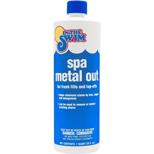 image:imageIn The Swim Spa and Hot Tub Metal Out  1 Quart  For Clearer StainFree WaterSingle