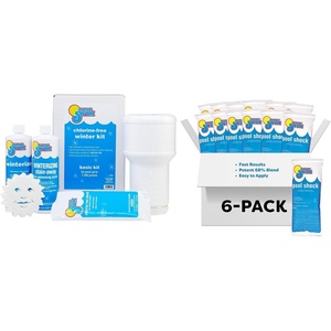 image:imageIn The Swim Super Pool Closing Kit and Shock Bundle  35000 Gallons  Winterizing Chemicals Kits and CalHypo Granular Pool Shock for Above Ground and InGround PoolsKit  Shock