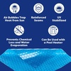 image:imageIn The Swim 20 x 40 Foot Rectangle Premium Plus Pool Solar Blanket 12 MilBlue EXBK2040REC