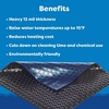 image:imageIn The Swim 20 x 40 Foot Rectangle Premium Plus Pool Solar Blanket 12 MilBlue EXBK2040REC
