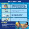 image:imageIn The Swim 3 inch 5in1 Super MultiTabs  9 Pounds  Swimming Pool Sanitizer Contains Chlorine Algaecide Stabilizer and ClarifierChlorine  Shock