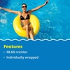 image:imageIn The Swim 4 Inch Chlorine Sticks  Individually Wrapped  10 Pounds  For Sanitizing Swimming Pools  Slow Dissolving Stabilized Chlorine Sanitizer  90 Available Chlorine 99 TrichlorChlorine Only