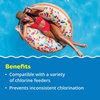 image:imageIn The Swim 4 Inch Chlorine Sticks  Individually Wrapped  10 Pounds  For Sanitizing Swimming Pools  Slow Dissolving Stabilized Chlorine Sanitizer  90 Available Chlorine 99 TrichlorChlorine Only