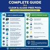 image:imageIn The Swim Algaecide 60 Plus for Swimming Pools  1 Gallon  NonMetallic Low Odor NonFoaming Algae Bloom Preventative  Chlorine Sanitizer Compatible2 x 12 Gallon