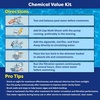 image:imageIn The Swim Basic Swimming Pool Chemical Value Kit  for Above Ground and InGround Pools  Treats Up to 75K GallonsKit Only