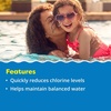 image:imageIn The Swim Chlorine Neutralizer for Swimming Pools  40 Pounds  Quickly Reduces Chlorine Sanitizer Levels  90 Sodium Thiosulfate15 Pound