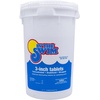 image:imageIn The Swim Chlorine and Shock Bundle for Sanitizing Swimming Pools  Includes 10 Pound Bucket of 3 Inch Stabilized Chlorine Tablets and 6 x 1 Pound Bags of 68 CalHypo Pool Shock50 Pound