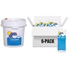 image:imageIn The Swim Chlorine and Shock Bundle for Sanitizing Swimming Pools  Includes 10 Pound Bucket of 3 Inch Stabilized Chlorine Tablets and 6 x 1 Pound Bags of 68 CalHypo Pool Shock10 Pound