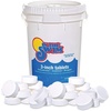 image:imageIn The Swim Chlorine and Shock Bundle for Sanitizing Swimming Pools  Includes 10 Pound Bucket of 3 Inch Stabilized Chlorine Tablets and 6 x 1 Pound Bags of 68 CalHypo Pool Shock50 Pound