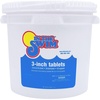 image:imageIn The Swim Chlorine and Shock Bundle for Sanitizing Swimming Pools  Includes 10 Pound Bucket of 3 Inch Stabilized Chlorine Tablets and 6 x 1 Pound Bags of 68 CalHypo Pool Shock25 Pound
