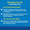 image:imageIn The Swim Clarifier for Swimming Pools  1 Gallon  Coagulates Debris To Clear Swimming Pool Water  Increases Filter Efficiency  Above Ground and Inground PoolsSingle 1 Quart