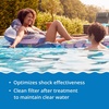 image:imageIn The Swim Green Pool Recovery Small Bundle  Treats Green Algae Clears Cloudy Water Restores Sparkling Blue Pool  Includes Quick Clear Green and CalHypo ShockQCG  12 x 1 CH Bundle