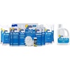 image:imageIn The Swim Pool Opening Chemical Start Up Kit for up to 15000 Gallons  Deluxe Spring Kit for Above Ground and InGround Swimming Pools  DiZap Shock Algaecide Clarifier and Stain AwayKit Only