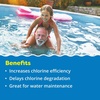 image:imageIn The Swim Pool Stabilizer  100 Cyanuric Acid  5 Pound  CYA is a Pool Conditioner that Protects Chlorine from the Sun  Stabilizing Free Chlorine and Saving You MoneyBucket