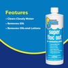image:imageIn The Swim Super Floc Out  1 Quart  Drop the Gunk Ditch the Cloud Dive Into Clear WaterSingle