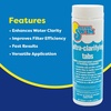 image:imageIn The Swim Ultra Clarifying Tabs  Sand Filter DE Filter Cartridge Filter  15 Pounds