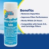 image:imageIn The Swim Ultra Clarifying Tabs  Sand Filter DE Filter Cartridge Filter  15 Pounds