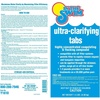 image:imageIn The Swim Ultra Clarifying Tabs  Sand Filter DE Filter Cartridge Filter  15 Pounds