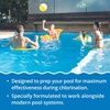 image:imageIn The Swim Yellow Algae Treatment Kit  Small Bundle  2Step Solution for Mustard Algae Removal  Includes 2 Pound Quick Clear Yellow  6 x 1 Pound CalHypo Pool ShockQCY  12 x 1 CH Bundle