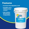 image:imageIn The Swim pH Increaser for Pools  45 Pounds  Granular 100 Sodium Carbonate Soda Ash to Raise pH Up5 Pound