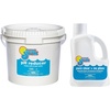 image:imageIn The Swim pH Reducer for Swimming Pools Spas and Hot Tubs  30 Pounds  Lowers Alkalinity  Prevents Cloudy Water  Balances Water  90 Sodium BisulfatepH  Pure Clear