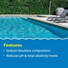 image:imageIn The Swim pH Reducer for Swimming Pools Spas and Hot Tubs  30 Pounds  Lowers Alkalinity  Prevents Cloudy Water  Balances Water  90 Sodium BisulfatepH Only