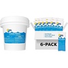 image:imageIn The Swim 1 Inch Stabilized Chlorine Tablets TriChlor  4 Pounds  90 Available Chlorine for Sanitizing Swimming Pools  Fast DissolvingChlorine  Shock