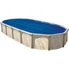 image:imageIn The Swim 15 x 30 Foot Oval Premium Plus Pool Solar Blanket 12 Mil Blue EXBK1530OV