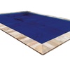 image:imageIn The Swim 20 x 40 Foot Rectangle Premium Plus Pool Solar Blanket 12 MilBlue EXBK2040REC