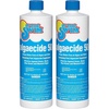image:imageIn The Swim Algaecide 50 for Green Black and Yellow Algae  1 Quart  Algae Treatment for Above Ground or Inground Swimming Pools2Pack 1 Quart