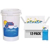 image:imageIn The Swim Chlorine and CalHypo Shock Extra Large Bundle  Includes 50 Pound Bucket of 3 Inch Stabilized Chlorine Tablets and 12 x 1 Pound Bags of 68 CalHypo Pool Shock