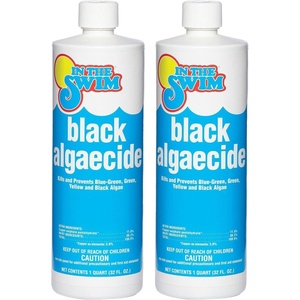 image:imageIn The Swim Black Algaecide  Copper Sulfate Pentahydrate  1 Quart  Eradicates Black Algae in Swimming Pools2Pack