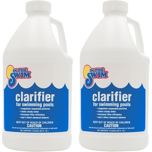 image:imageIn The Swim Clarifier for Swimming Pools  1 Gallon  Coagulates Debris To Clear Swimming Pool Water  Increases Filter Efficiency  Above Ground and Inground PoolsSingle 1 Gallon