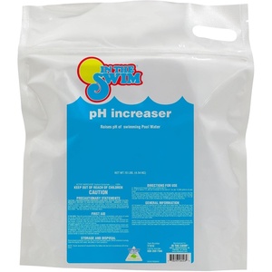 image:imageIn The Swim pH Increaser for Pools  45 Pounds  Granular 100 Sodium Carbonate Soda Ash to Raise pH Up10 Pound