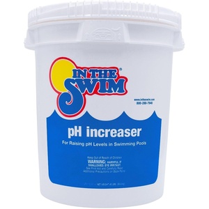 image:imageIn The Swim pH Increaser for Pools  45 Pounds  Granular 100 Sodium Carbonate Soda Ash to Raise pH Up45 Pound