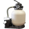 image:imageIn The Swim 15x 24 Oval Above Ground Swimming Pool  Epic Package  Featuring Sand Filter Pump System and AFrame LadderEmotion